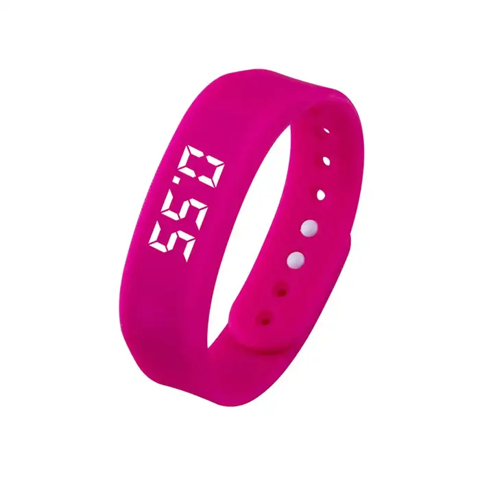 Bracelet intelligent LED numérique étanche horloge intelligente Smartband avec podomètre en cours d'