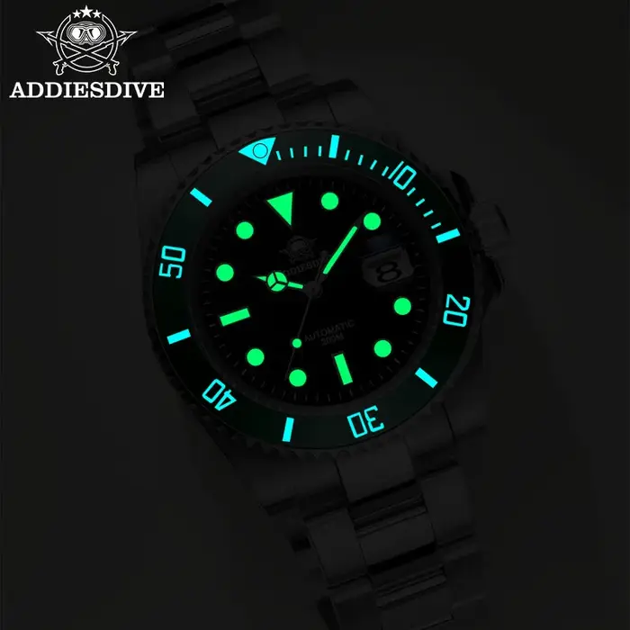 ADDIESDIVE montre automatique de luxe pour hommes 8215