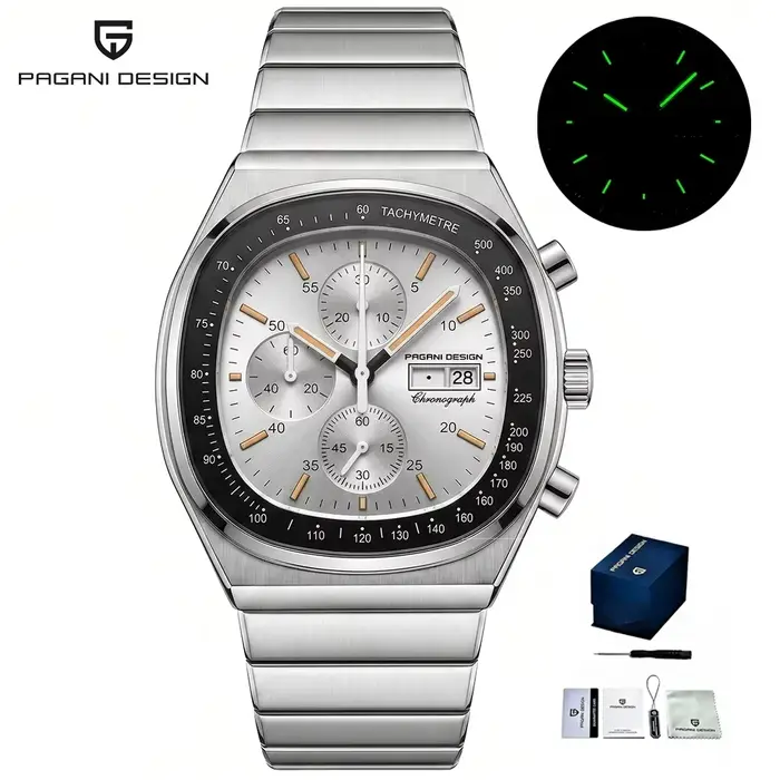 PAGANI DESIGN – montre à Quartz pour hommes