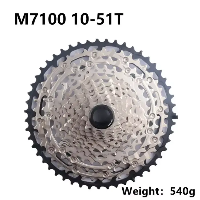 Shimano M6100 M7100 M8100 M8200 M9100 Cassette MS 12 vitesses DEORE SLX XT XTR série 12s 10-51T/10-4