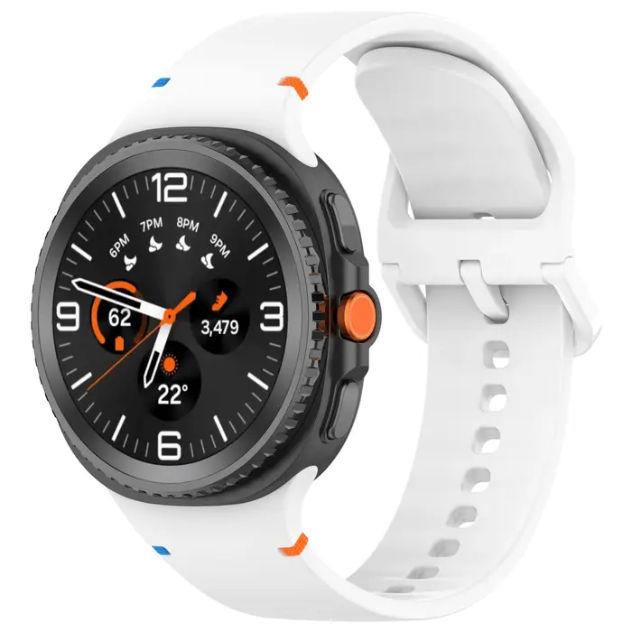 Bracelet en Silicone d'origine pour Samsung Galaxy Watch 8, 40mm 44mm, pour Samsung Galaxy Watch Cla