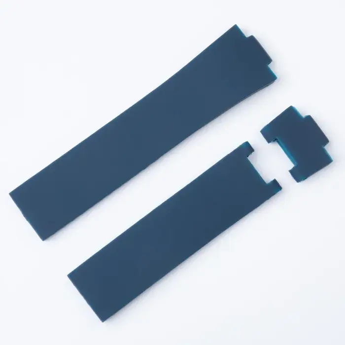 Bracelet de montre en caoutchouc souple pour femmes