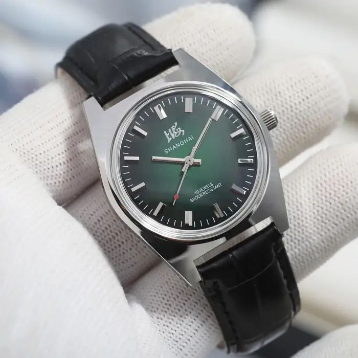 Montre mécanique Shanghai de 36 mm à remontage manuel