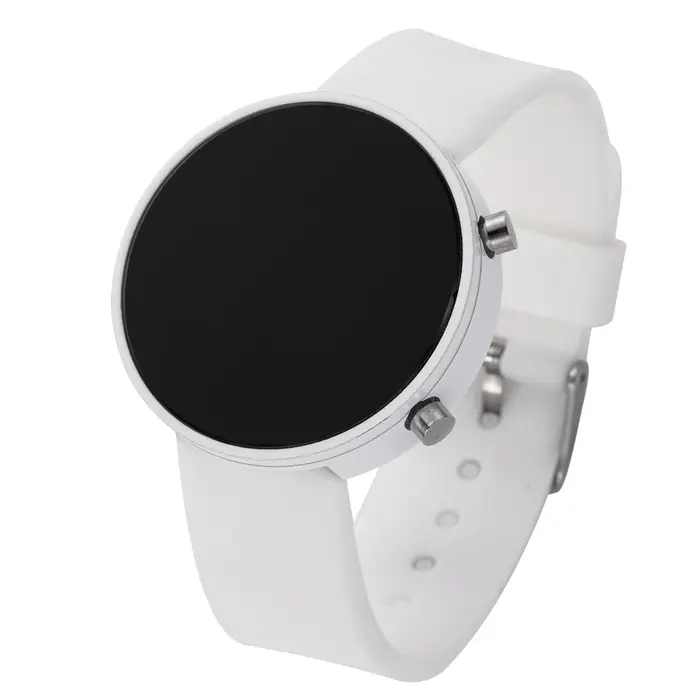 Montre numérique de mode pour femmes Simple montre-bracelet LED pour hommes bracelet en Silicone déc