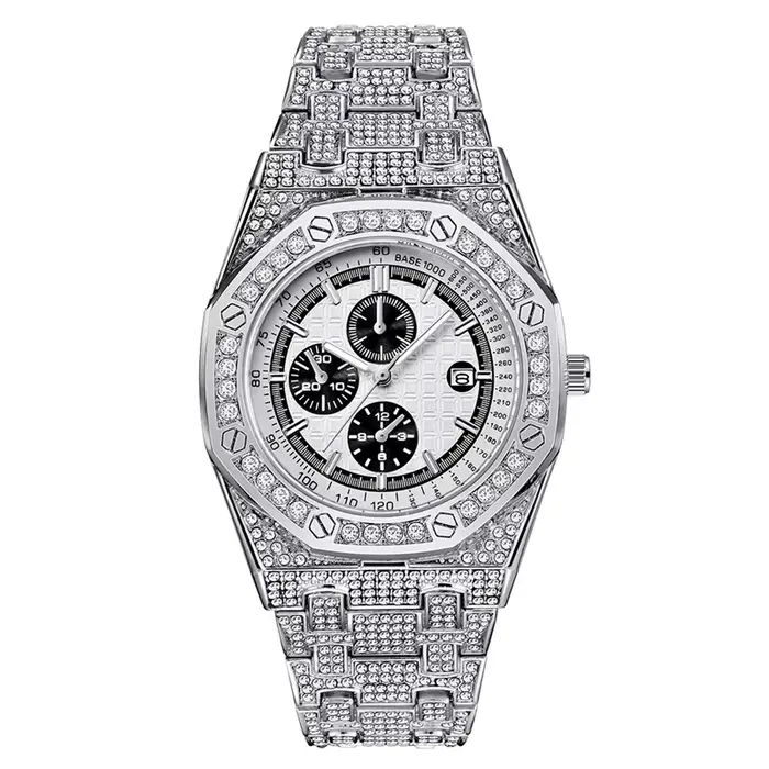 Montre à quartz de marque originale pour hommes