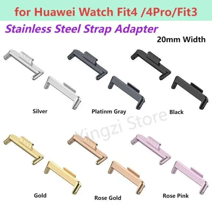 1 paire d'adaptateurs pour connecteur de bracelet Huawei Watch Fit5 Fit4 Fit3