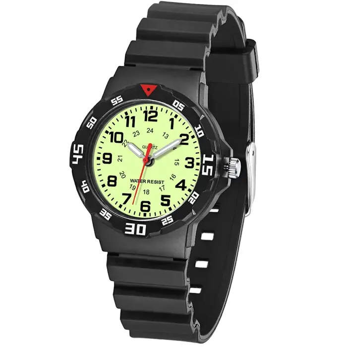 Nouvelles montres pour enfants SOCICO pour filles, bracelet en silicone, montre à quartz ronde pour 