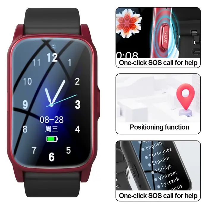 Montre intelligente de détection de chutes pour personnes âgées