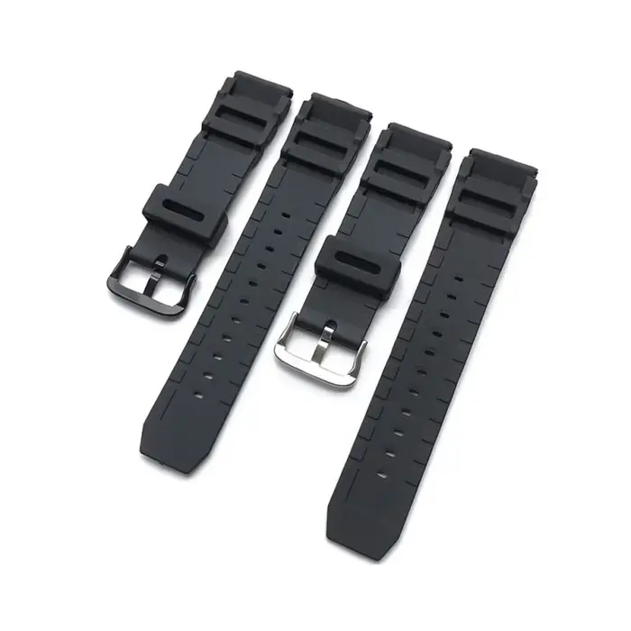 Bracelet de montre en caoutchouc de silicone