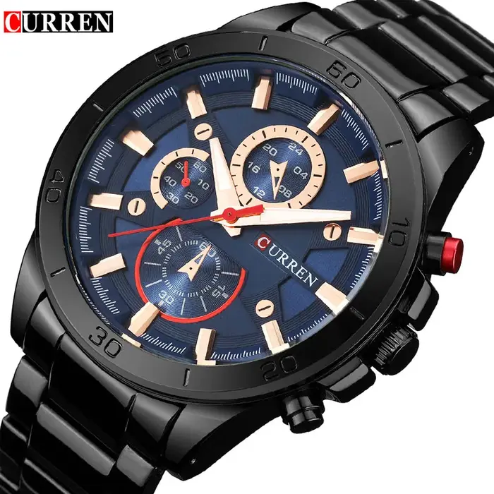 CURREN – Montre-bracelet de sport pour hommes