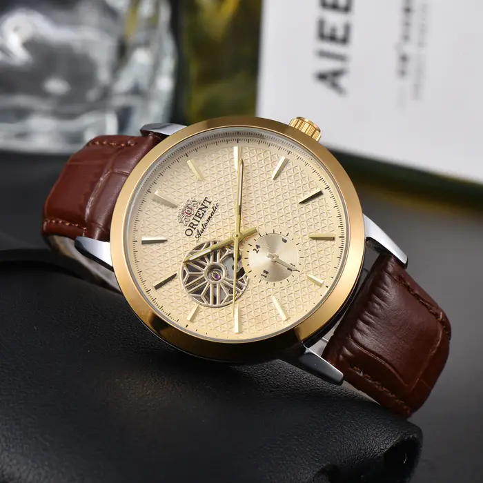 Montre squelette mécanique Orient 118A : toutes fonctions