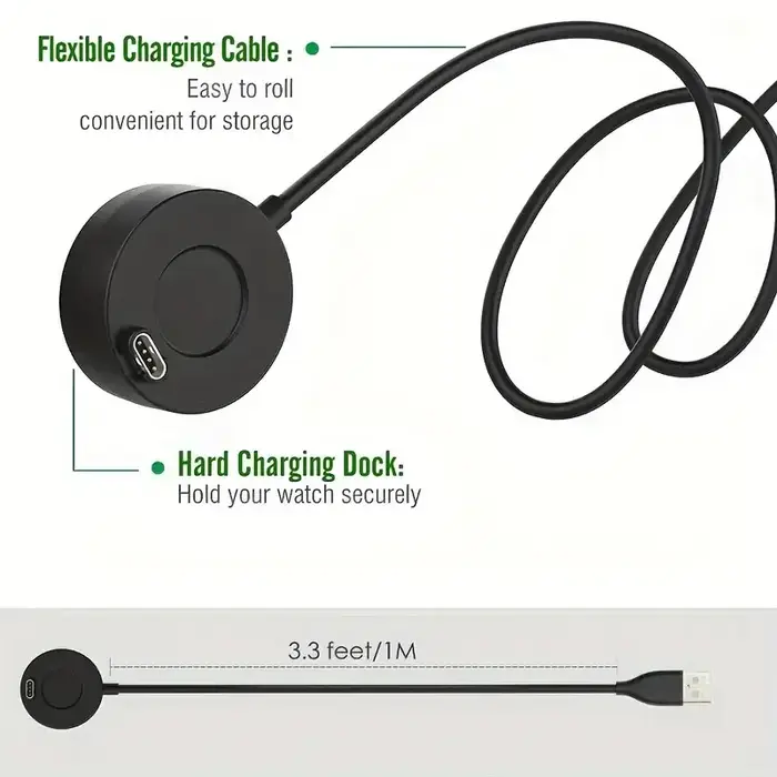 Chargeur USB-C pour montre Garmin - Station de charge