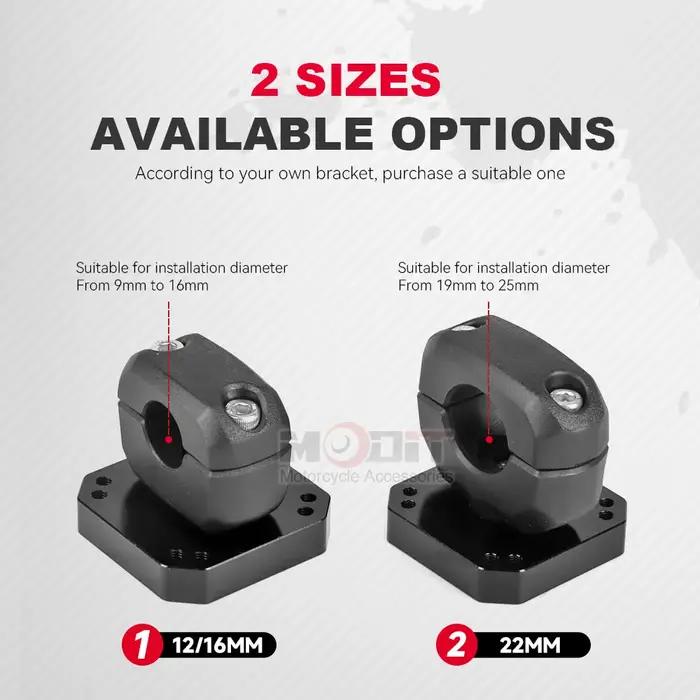 Pour 390adv 790adv 890ADV Adventure R S moto universelle 12mm 16mm 22mm support GPS Garmin