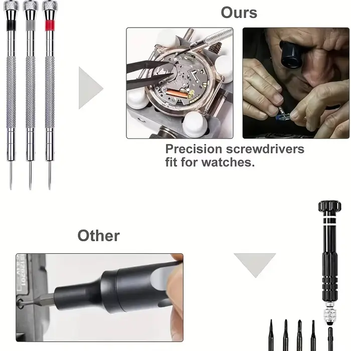 Kit d'outils de réparation d'ouvreur de montre
