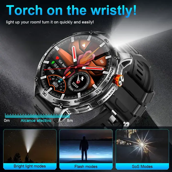 Montre connectée pour hommes