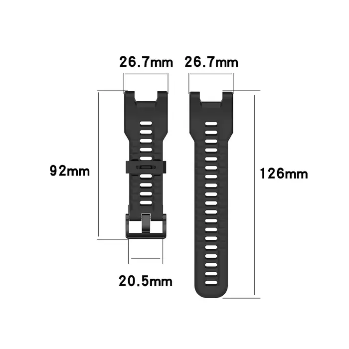 Bracelet de remplacement en Silicone pour Xiaomi Amazfit T-REX Pro