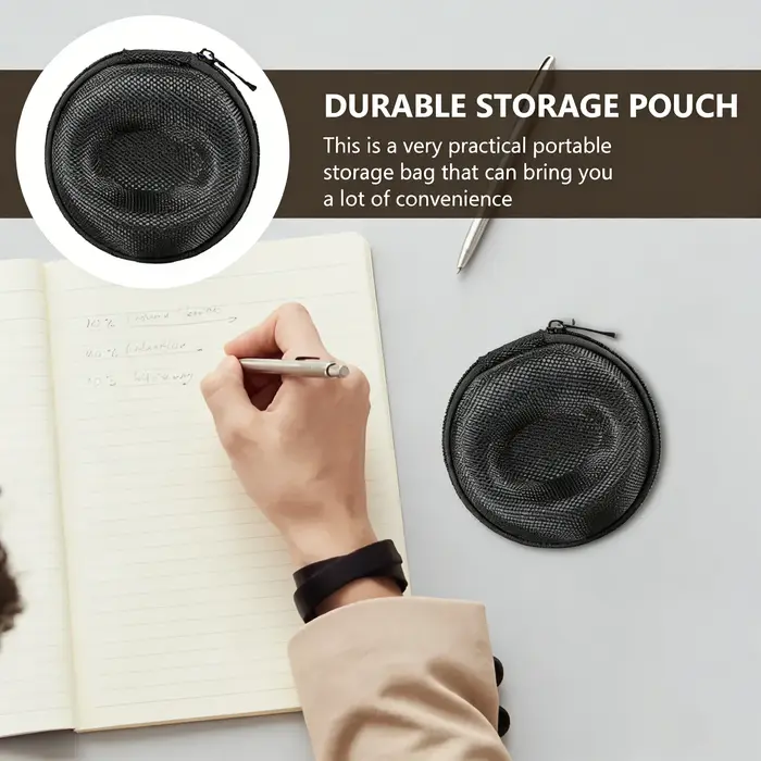 Étui de voyage portable à fermeture éclair pour montre