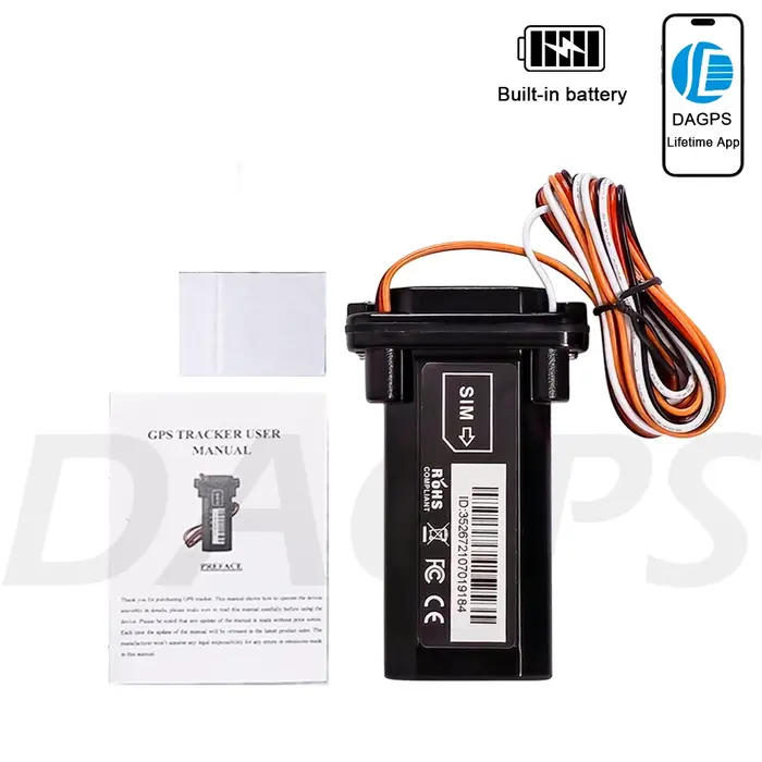 DAGPS T12 – traceur GPS étanche pour voiture 12-90V