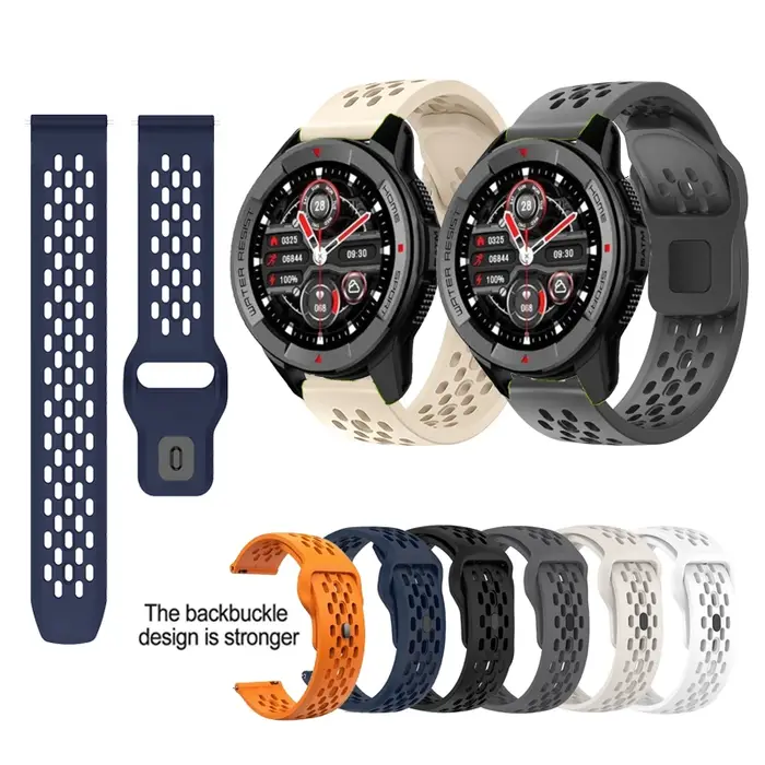 Montres de sport en maille 18/20/22mm, bracelet en Silicone pour Mibro GS pro/active/Lite2/Mibro X1-A2-A1-C2-C3-T1-T2