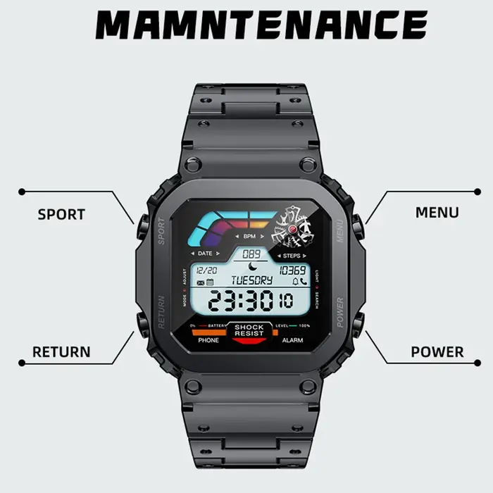 Miltary montre intelligente 2025