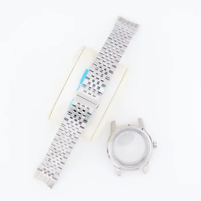 Boîtier de montre pour homme 40 mm en acier inoxydable 316L