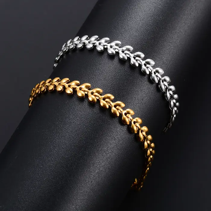 Bracelet en acier inoxydable pour femmes