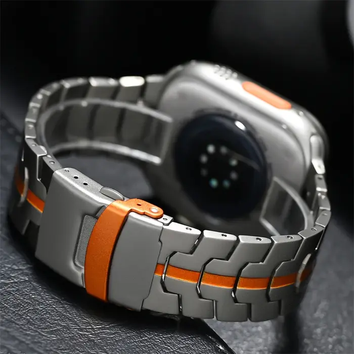 Bracelet couleur titane Ultra 3 2 pour Apple Watch 49mm 46mm 45mm 44mm 42mm