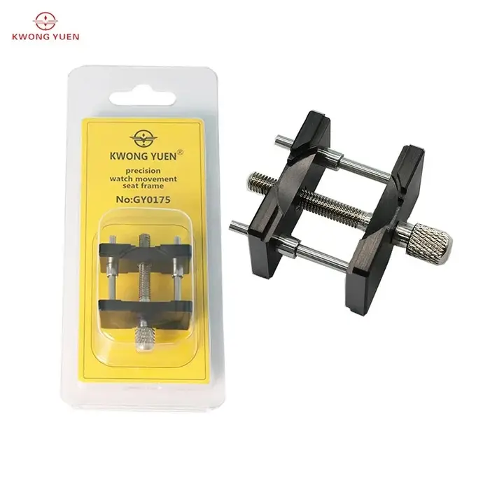 KWONG YUEN outils d'horloge support de mouvement de montre réglable pour hommes femmes montre Double