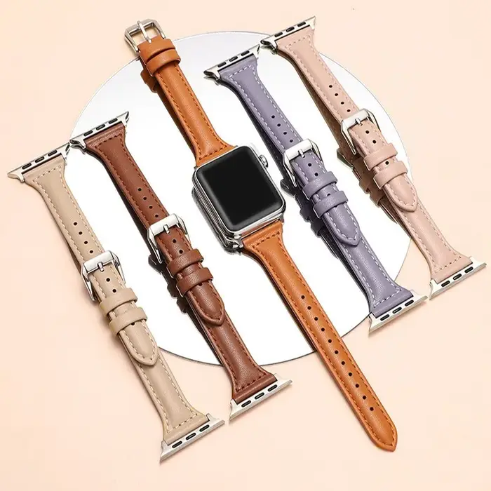 Bracelet en cuir mince