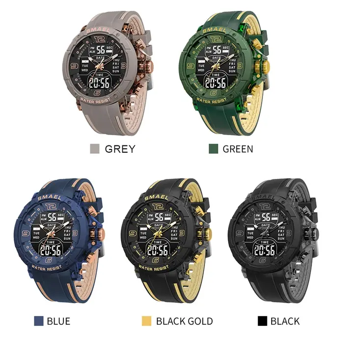 SMAEL – montre de sport militaire pour hommes