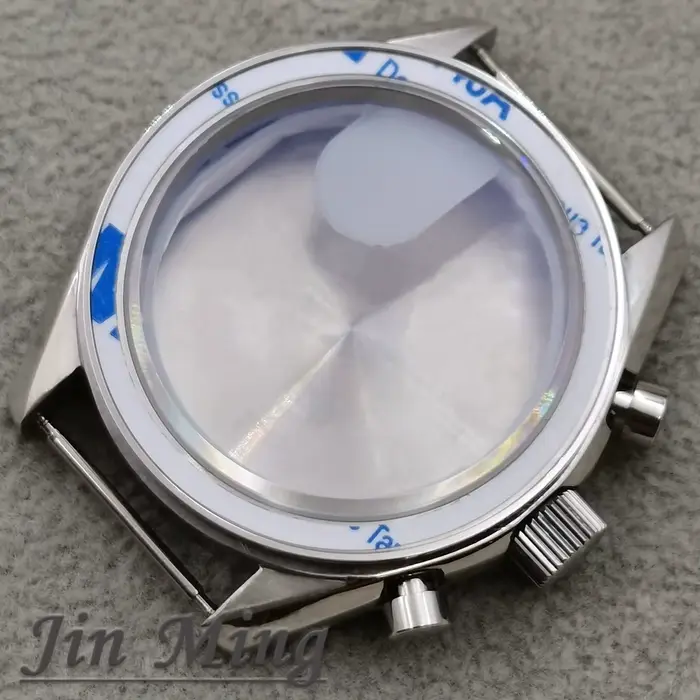 Montre chronographe VK63 39,7 mm MoonSwatch de haute qualité avec boîtier et lunette en métal, desig