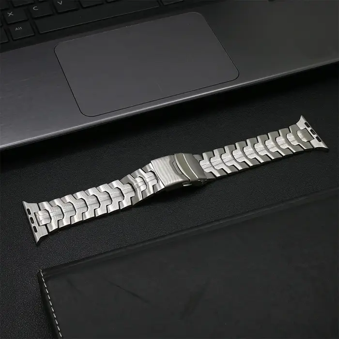 Bracelet en titane pour hommes pour Apple Watch, Ultra2, 1, 49mm, série 10, 9, 8, 7, 46mm, 45mm, SE