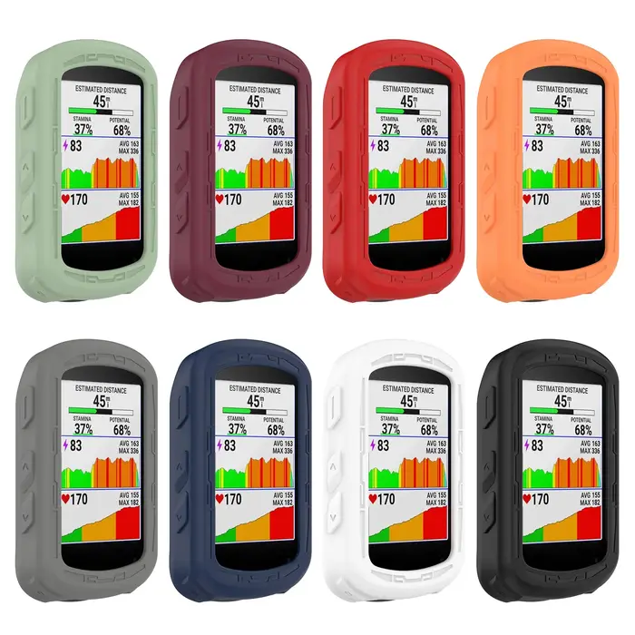 Coque en silicone TPU + 2 pièces en verre trempé pour Garmin Edge 840 540 GPS chronomètre housse de protection 540