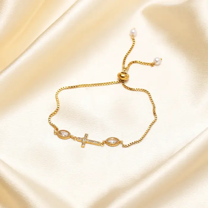 Lot de 3 connecteurs de bracelet en acier inoxydable