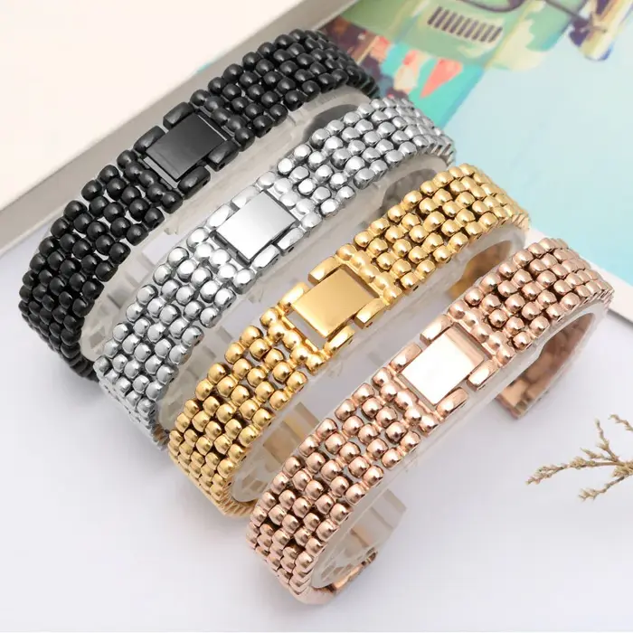 12 14 16 18Hi-Q acier inoxydable petit bracelet de montre pour femme