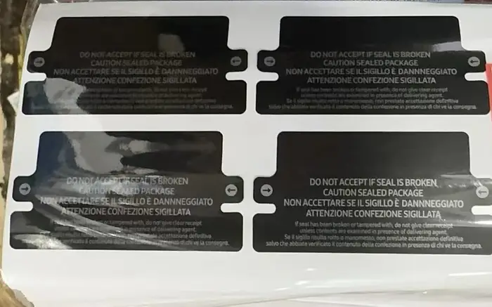Film d'étanchéité pour Samsung Watch Ultra Box, autocollant de bancs en aluminium, 10 pièces