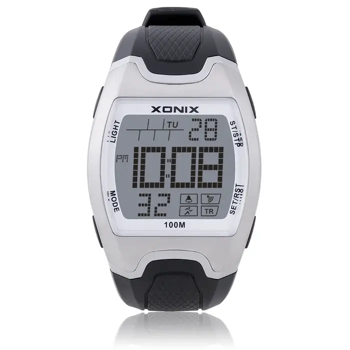 XONIX nouvelle montre numérique chaude multi-fonction course tour Segment synchronisation étanche 100m natation plongée étudiant électronique CL