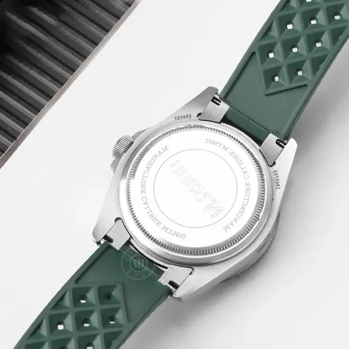 Bracelet de montre en silicone souple pour homme