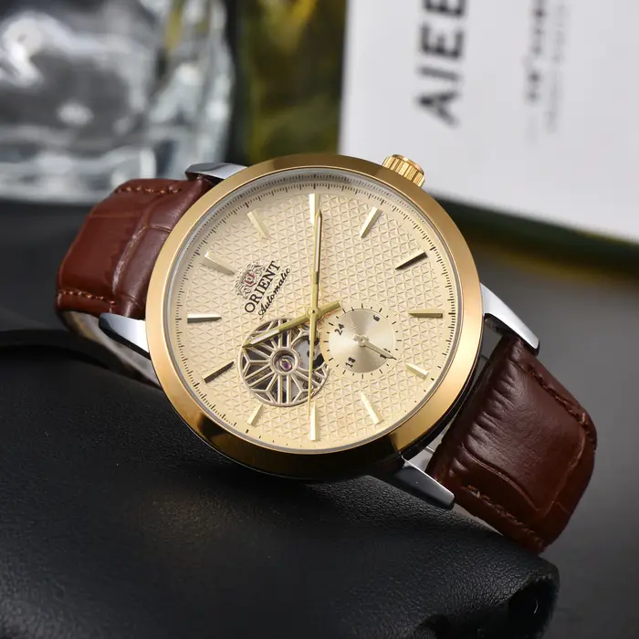 Montre squelette mécanique DFDG Orient : Fonctionnalités complètes