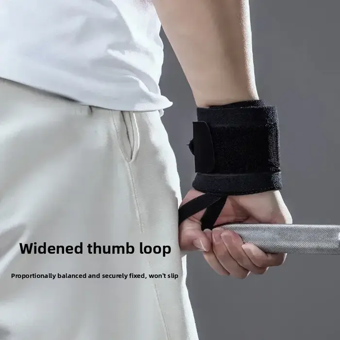 1 pièce et 1 paire de bandages élastiques robustes pour le poignet, support de poignet pour la musculation, l'entraînement en salle de sport, sangles de soutien pour le poignet, bandages pour la force