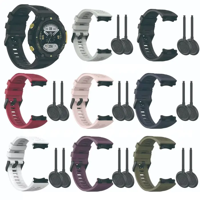 Bracelet de montre bleu T rex 2 pour Amazfit t-rex 2