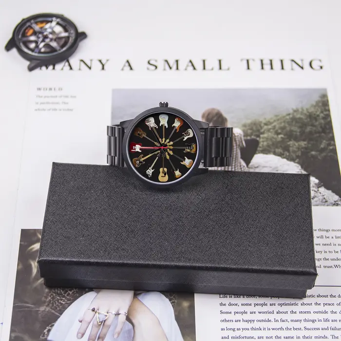 JEChronograph-Montre-bracelet personnalisée pour homme