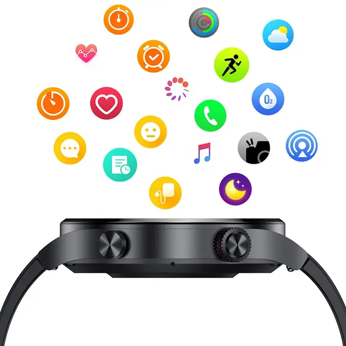 Nouvelles Montres Connectées 2027 pour Hommes et Femmes, Appel Bluetooth NFC, Suivi Fitness, Étanche, Plus de 100 Modes Sportifs, Compatible Téléphones Android