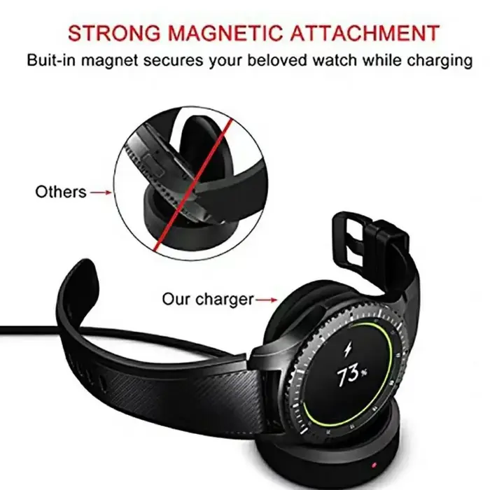 Chargeur compatible avec le chargeur de montre Gear S3