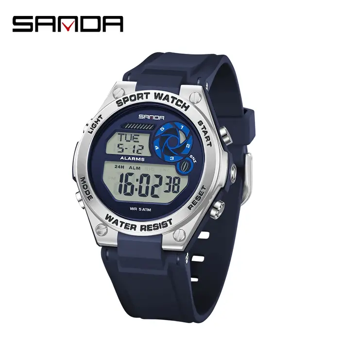 SANDA Nouvelle montre de sport pour femme 9098