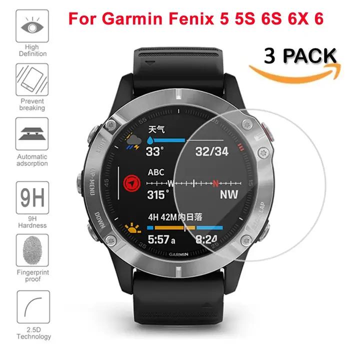 Écran Premium en verre trempé Ultra clair, 3 pièces, Films de protection pour montres intelligentes 