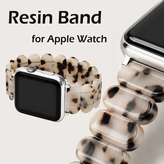 Bracelet pour Apple Watch, 45mm 44mm 42mm 40mm 41mm 38mm, en résine élastique, à la mode, correa iwatch series12 11 9 8 7 Ultra3/2/1