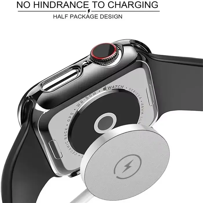 Verre trempé + étui pour Apple Watch 11 10 9 8 7 6 5 SE Ultra 2