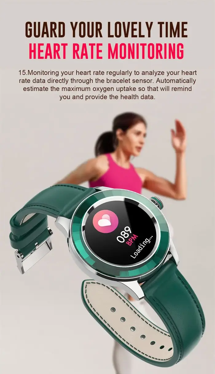MISIRUN montre intelligente entièrement tactile écran rond