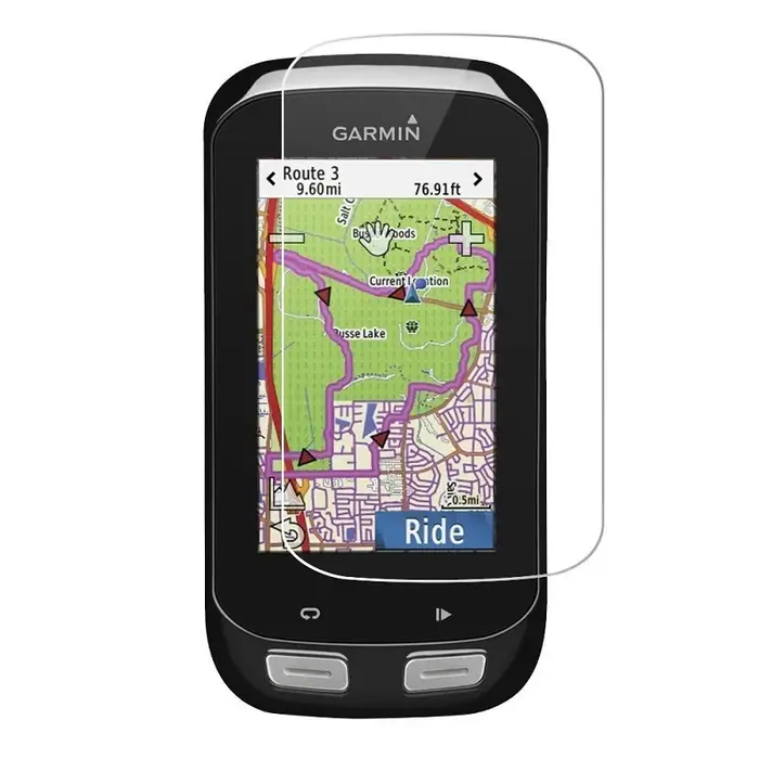 100 pièces protecteur d'écran pour Garmin Edge vtt Explore 2 850 550 540 840 830 820 530 520 1030 10